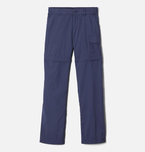 Columbia Girls Pants Sale UK - Silver Ridge IV Convertible Clothing Blue UK-214148